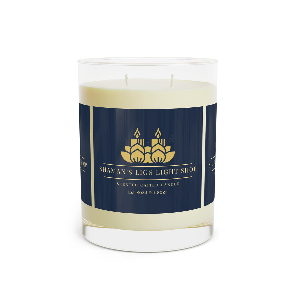 Premium Scented Candle - Full Glass, 11oz