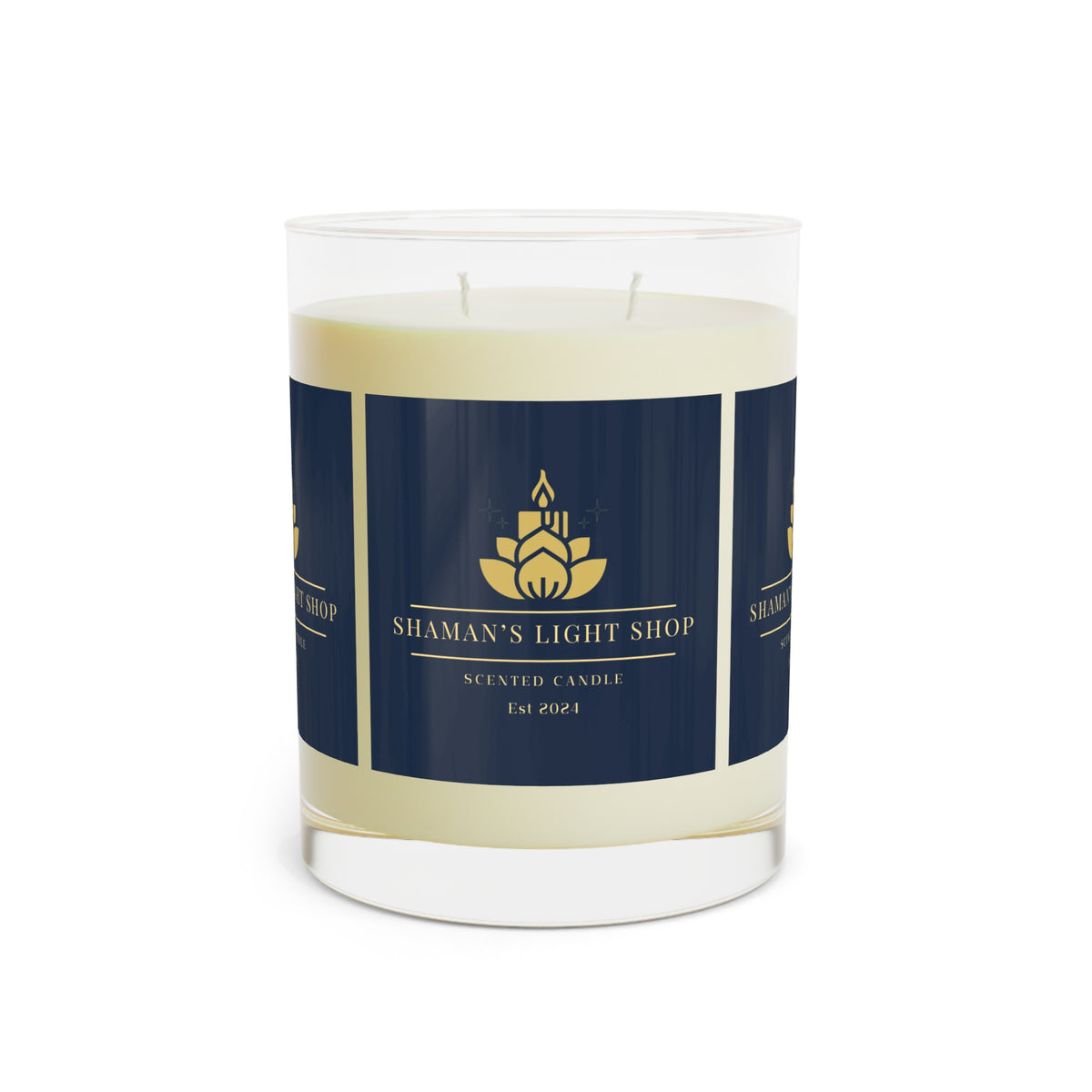 Premium Scented Candle - Full Glass, 11oz